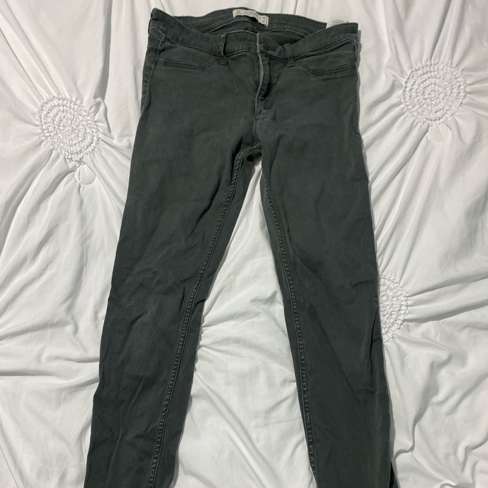 Abercrombie & Fitch skinny jeans.